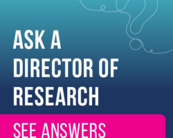 ask a director of research
