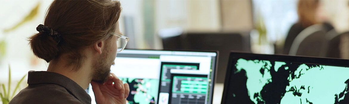 A man working on a computer - Future now: Upskilling today for tomorrow