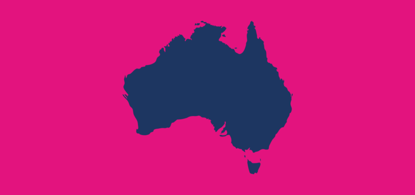 Working in Australia - Map icon of Australia
