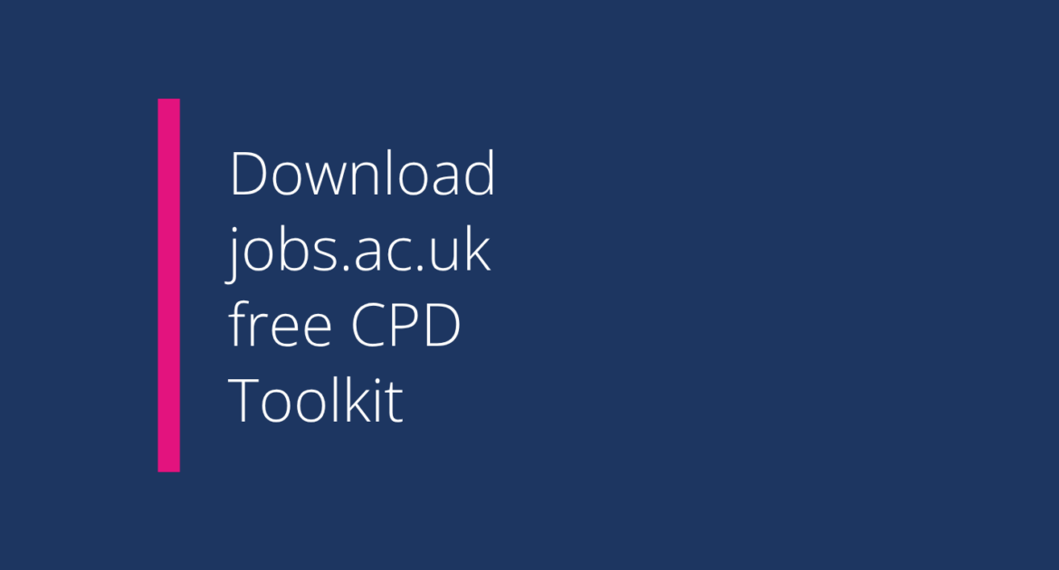 CPD interactive toolkit jobs.ac.uk