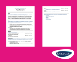 Skills CV Template