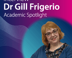 Dr Gill Frigerio Academic Spotlight Thumbnail