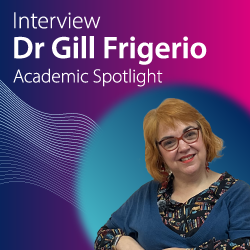 Dr Gill Frigerio Academic Spotlight Thumbnail