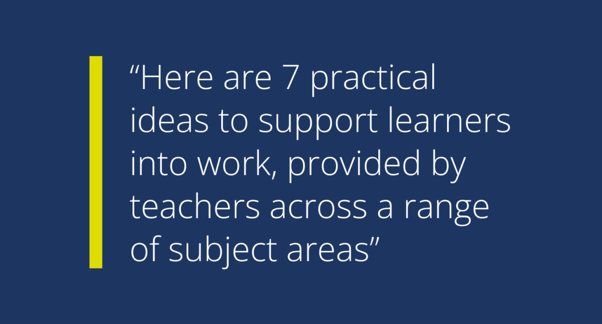 Developing employability