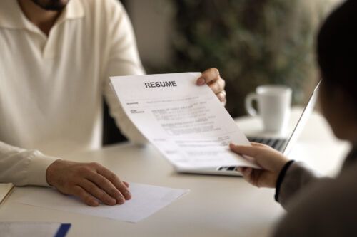 Free FE CV template from jobs.ac.uk