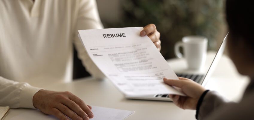 Free FE CV template from jobs.ac.uk