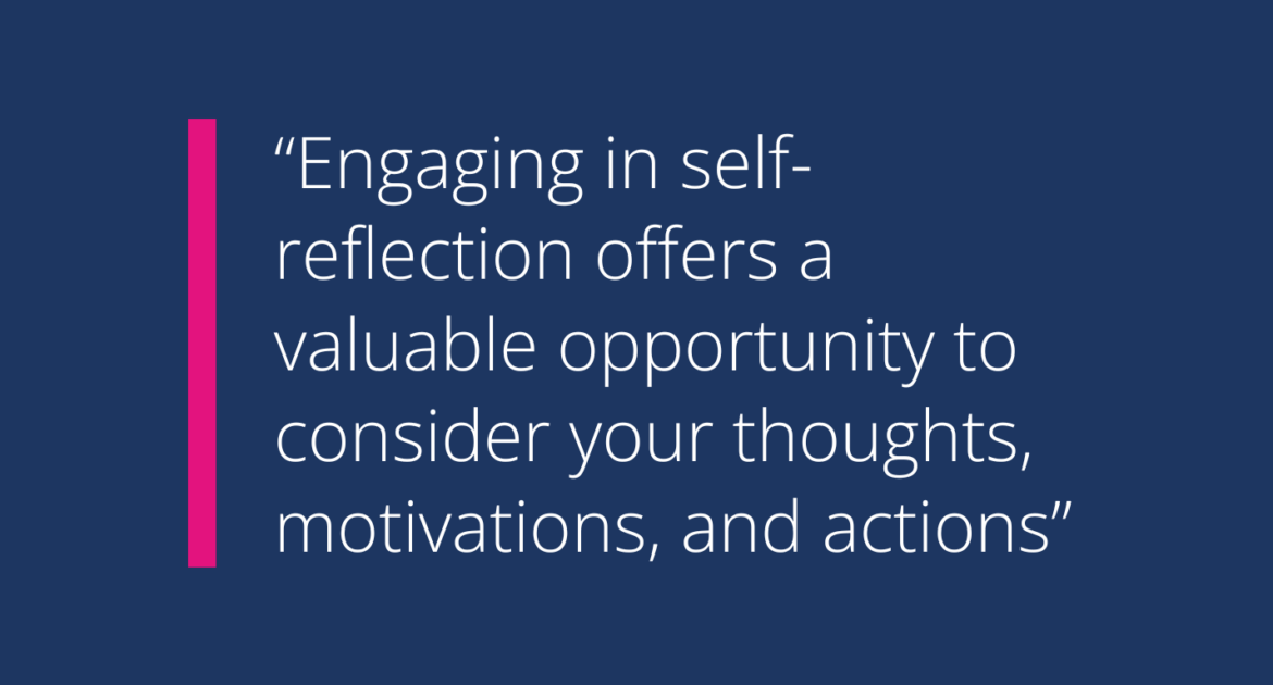 Reflecting on your experience