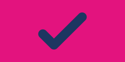 General Blue Tick Icon for How to Structure a CV