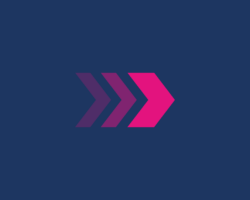 General Pink Sharp Arrow for CV Templates article
