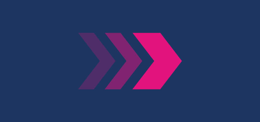 General Pink Sharp Arrow for CV Templates article