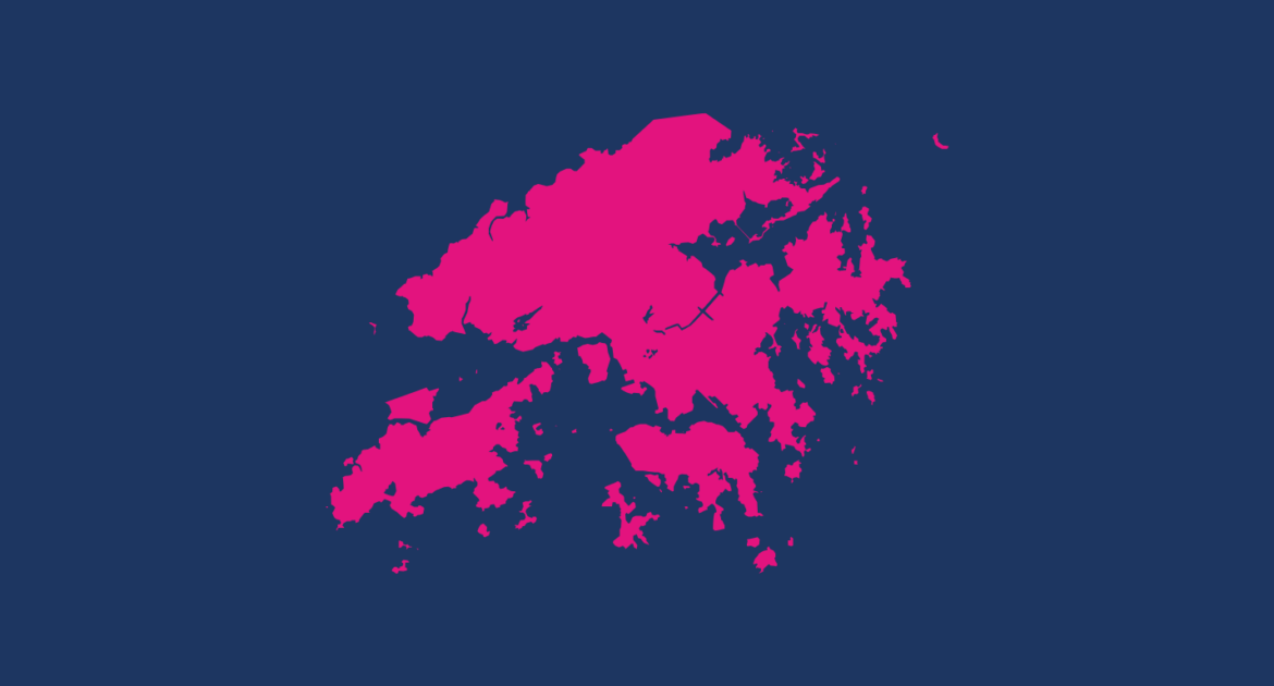 Working in Hong Kong - Map icon of Hong Kong