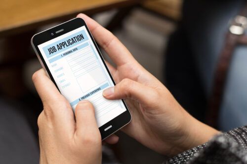 How to apply for jobs on your phone