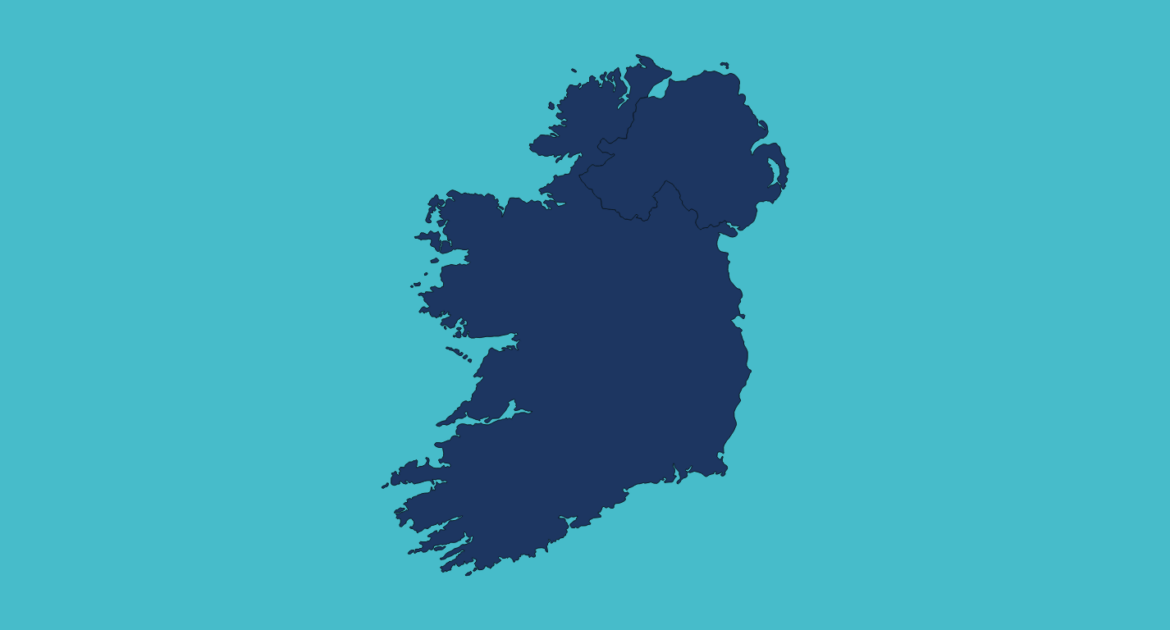 Working in Ireland - Map icon of Ireland