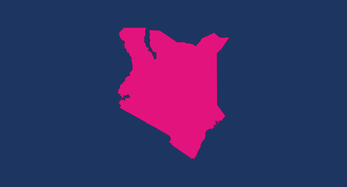 Working in Kenya - Map icon of Kenya