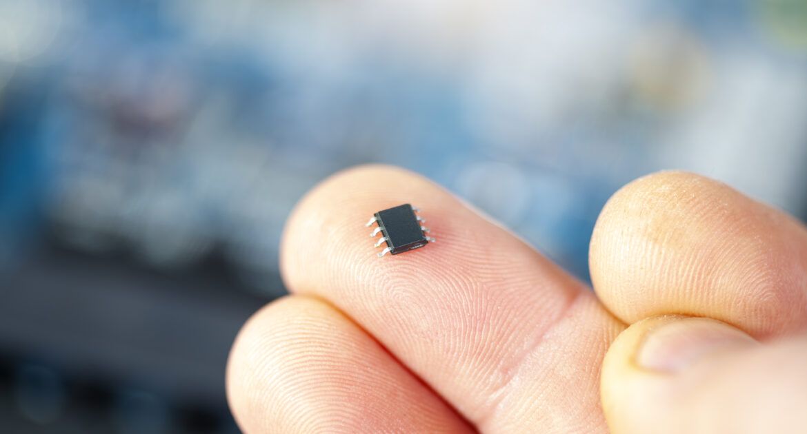 Chip on the finger of electronics