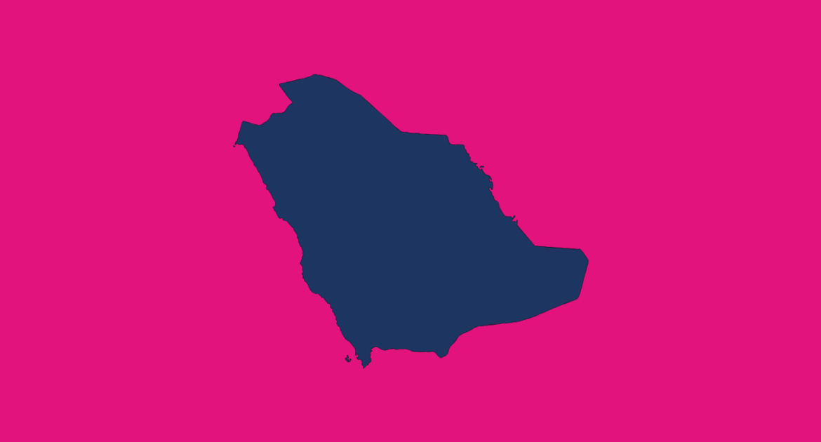 Working in Saudi Arabia - Map icon of Saudi Arabia