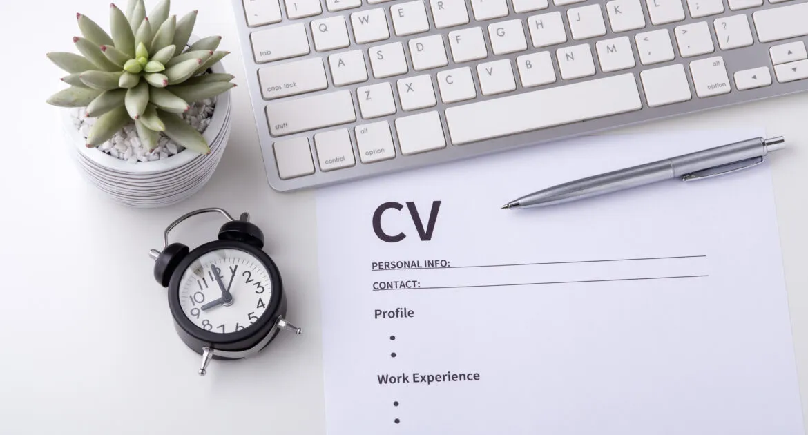 Writing A CV scaled