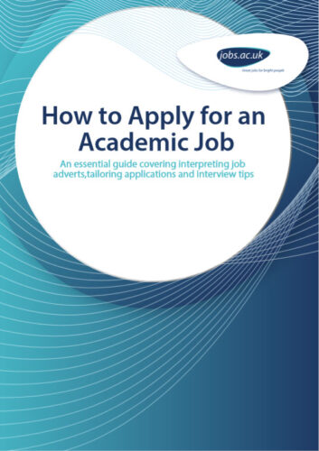 How to Apply for an Academic Job 