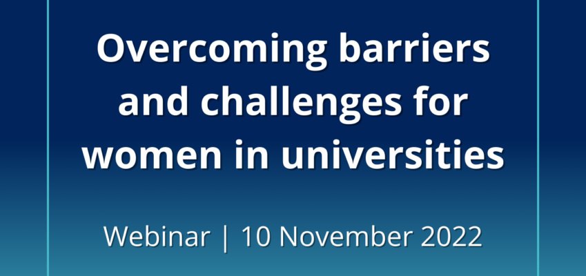 overcoming barriers challenges women universities