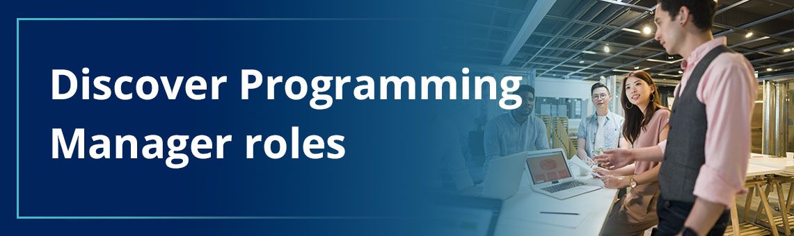 programming manager banner - jobs.ac.uk