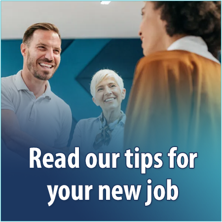 read our tips for your new job